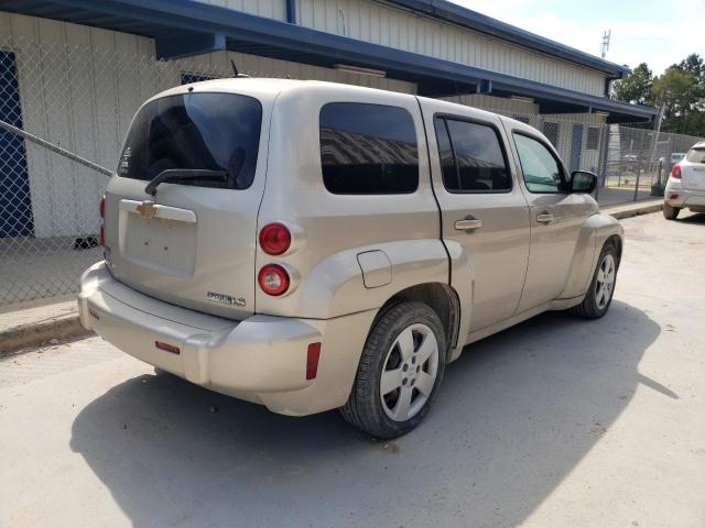 3GNCA33B09S597611 - 2009 CHEVROLET HHR LS GOLD photo 4
