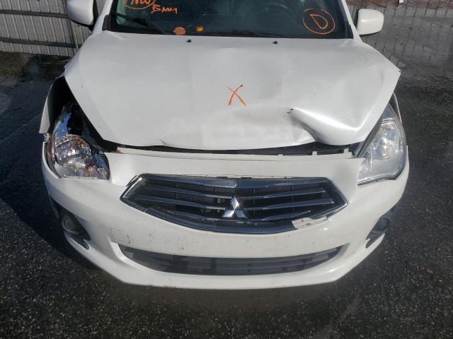 ML32F3FJ3HH002611 - 2017 MITSUBISHI MIRAGE G4 WHITE photo 9