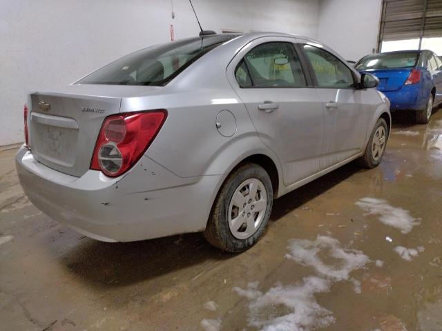 1G1JA5SH6F4130876 - 2015 CHEVROLET SONIC LS SILVER photo 3