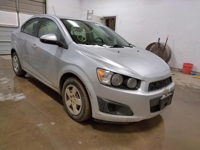 1G1JA5SH6F4130876 - 2015 CHEVROLET SONIC LS SILVER photo 4