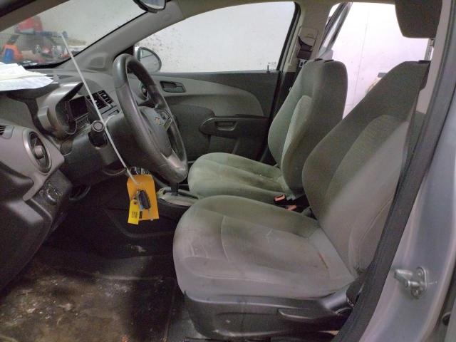 1G1JA5SH6F4130876 - 2015 CHEVROLET SONIC LS SILVER photo 7