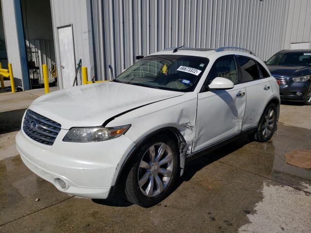 JNRAS08U54X108505 - 2004 INFINITI FX35 WHITE photo 2