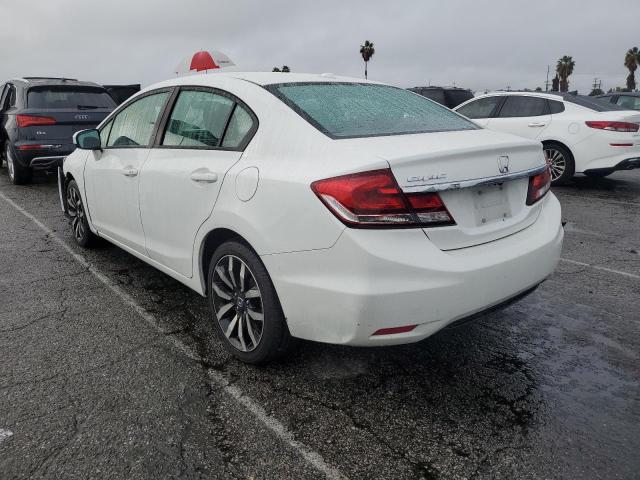 19XFB2F97EE210891 - 2014 HONDA CIVIC EXL أبيض صورة 3