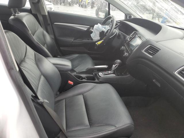 19XFB2F97EE210891 - 2014 HONDA CIVIC EXL أبيض صورة 5