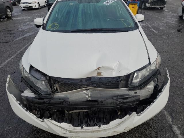 19XFB2F97EE210891 - 2014 HONDA CIVIC EXL أبيض صورة 7