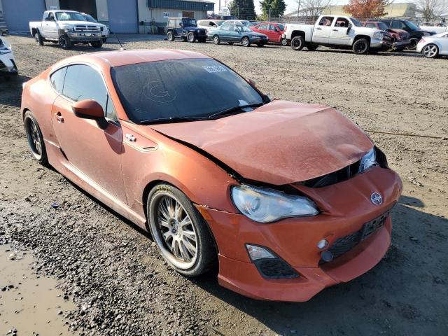 JF1ZNAA19D2704977 - 2013 TOYOTA SCION FR-S ORANGE photo 1