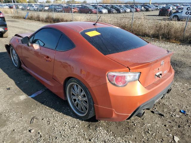 JF1ZNAA19D2704977 - 2013 TOYOTA SCION FR-S ORANGE photo 3