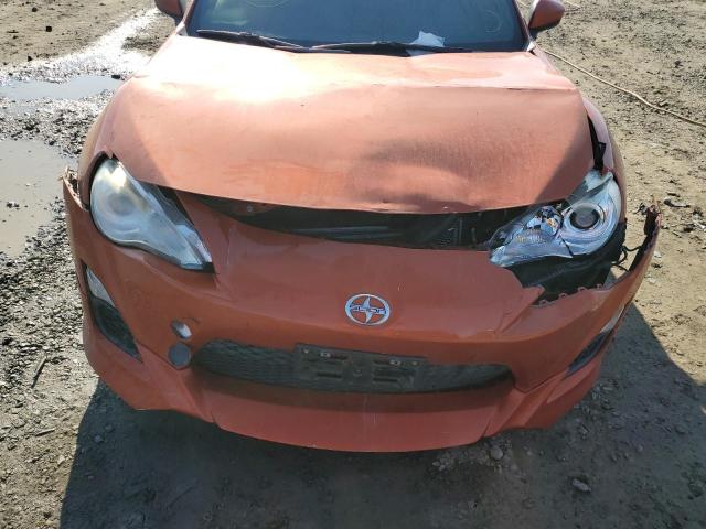 JF1ZNAA19D2704977 - 2013 TOYOTA SCION FR-S ORANGE photo 9