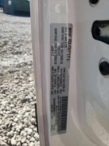 ZFBHRFAB1M6U20075 - 2021 RAM PROMASTER WHITE photo 10
