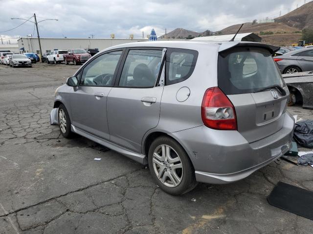 JHMGD38627S015870 - 2007 HONDA FIT S GRAY photo 3