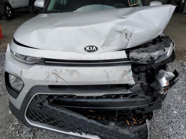 KNDJ23AU0L7729340 - 2020 KIA SOUL LX SILVER photo 7