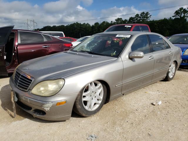 WDBNG70J83A346104 - 2003 MERCEDES-BENZ S 430 SILVER photo 2