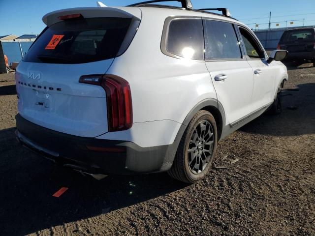 5XYP5DHC5NG229104 - 2022 KIA TELLURIDE WHITE photo 4