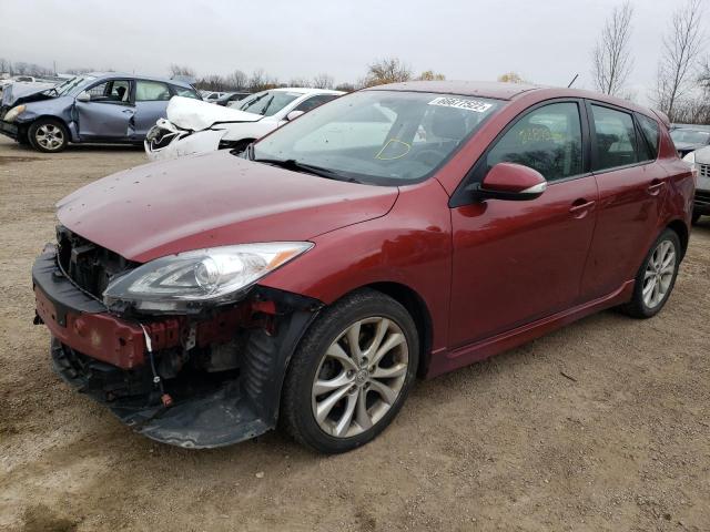 JM1BL1H50A1310876 - 2010 MAZDA 3 S RED photo 2