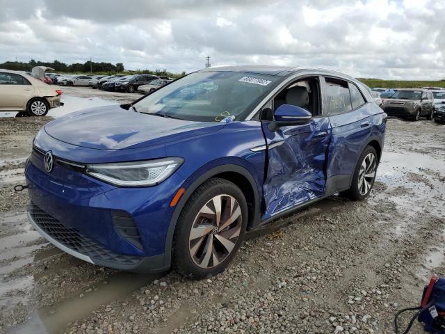 WVGKMPE23MP063439 - 2021 VOLKSWAGEN ID.4 PRO S ლურჯი ფოტო 1