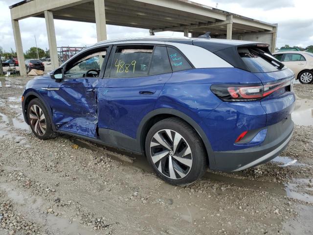 WVGKMPE23MP063439 - 2021 VOLKSWAGEN ID.4 PRO S ლურჯი ფოტო 2