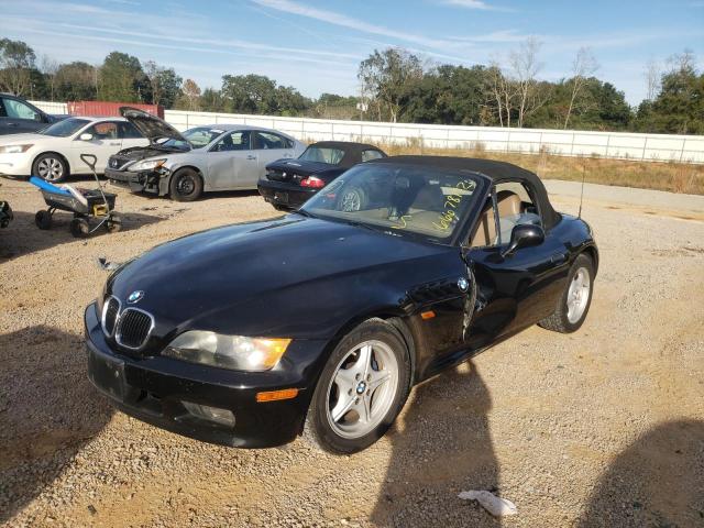 4USCH7320TLB72377 - 1996 BMW Z3 1.9 BLACK photo 2