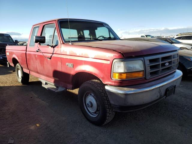 1FTEX14Y7SKA42504 - 1995 FORD F150 RED photo 1