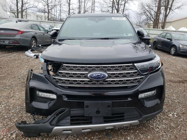 1FM5K8LC4NGB97396 - 2022 FORD EXPLORER K BLACK photo 5