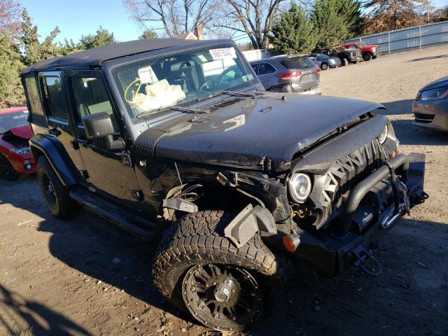 1J4GA59147L169221 - 2007 JEEP WRANGLER S BLACK photo 1