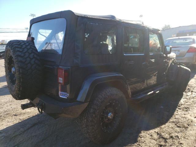 1J4GA59147L169221 - 2007 JEEP WRANGLER S BLACK photo 4