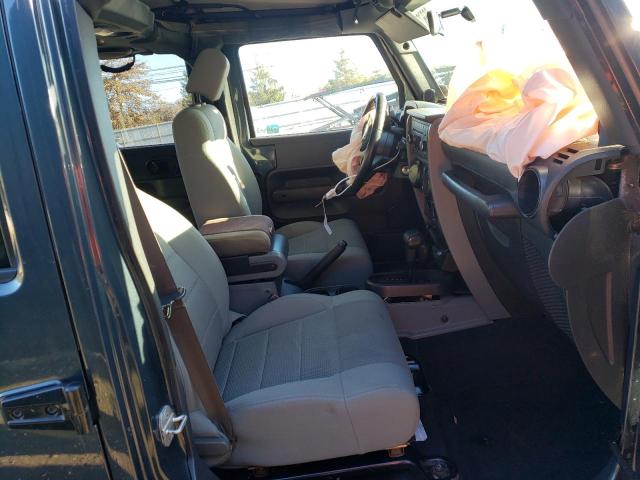 1J4GA59147L169221 - 2007 JEEP WRANGLER S BLACK photo 5