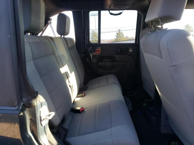 1J4GA59147L169221 - 2007 JEEP WRANGLER S BLACK photo 6