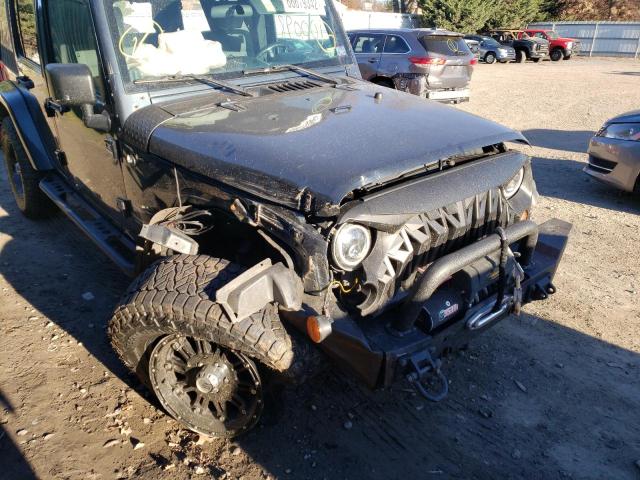 1J4GA59147L169221 - 2007 JEEP WRANGLER S BLACK photo 9