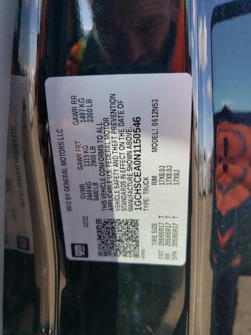 1GCHSCEA0N1150546 - 2022 CHEVROLET COLORADO L BLACK photo 13