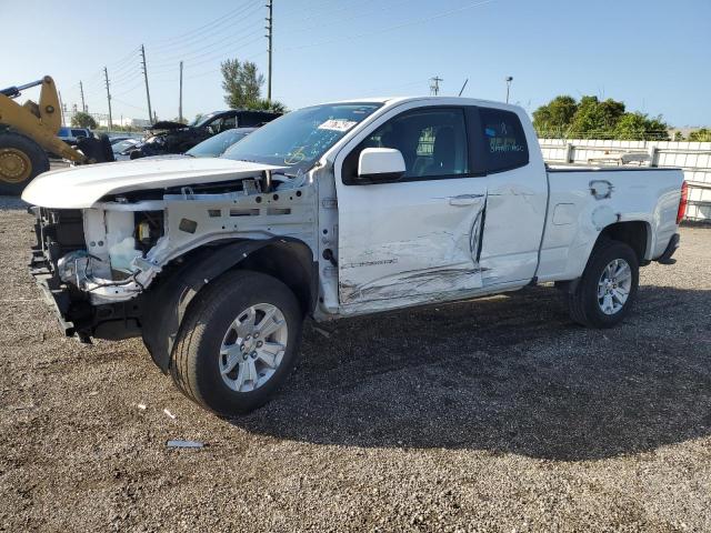 1GCHSCEA2M1285347 - 2021 CHEVROLET COLORADO L WHITE photo 1