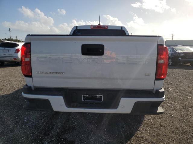 1GCHSCEA2M1285347 - 2021 CHEVROLET COLORADO L WHITE photo 6