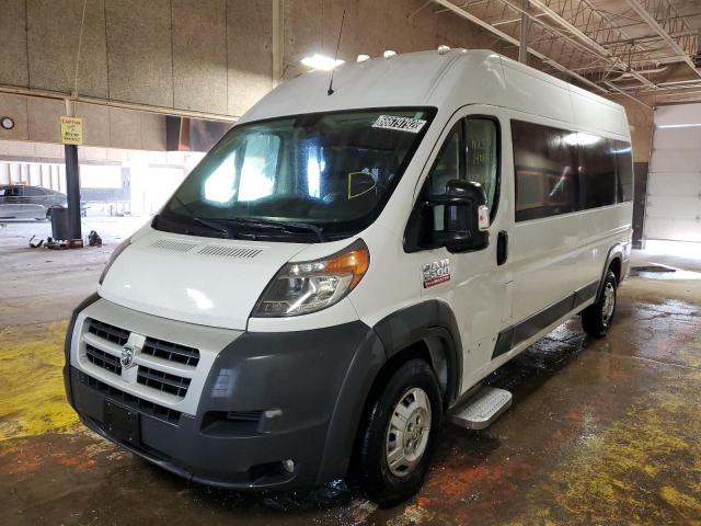 3C6TRVPG4EE130467 - 2014 RAM PROMASTER WHITE photo 2