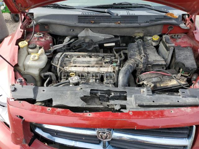 1B3HB48B57D526607 - 2007 DODGE CALIBER SX RED photo 7