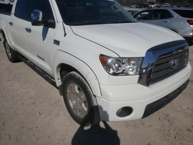 5TBEV58127S467499 - 2007 TOYOTA TUNDRA CRE WHITE photo 9