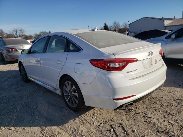 5NPE34AF2HH507696 - 2017 HYUNDAI SONATA SPO WHITE photo 3