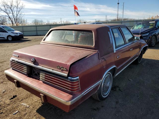 1C3BT56G2FC300944 - 1985 CHRYSLER NEW YORKER 勃艮第红 照片 4