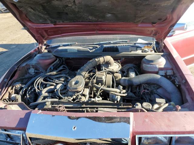 1C3BT56G2FC300944 - 1985 CHRYSLER NEW YORKER 勃艮第红 照片 7