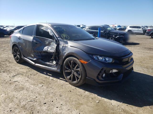 19XFC2F87LE202341 - 2020 HONDA CIVIC SPOR ნაცრისფერი ფოტო 1