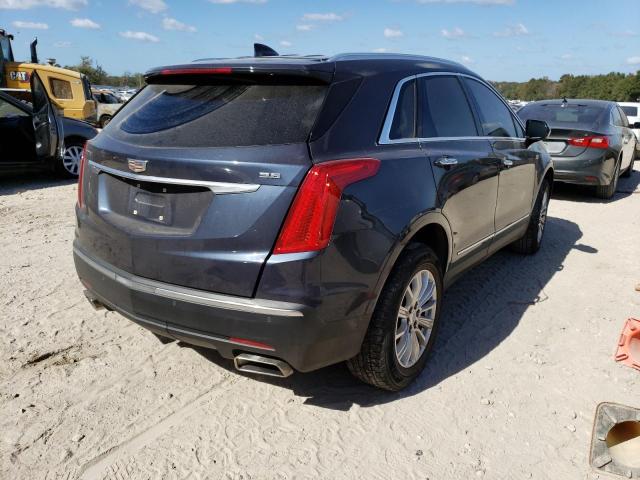 1GYKNARS8JZ133097 - 2018 CADILLAC XT5 BLUE photo 4