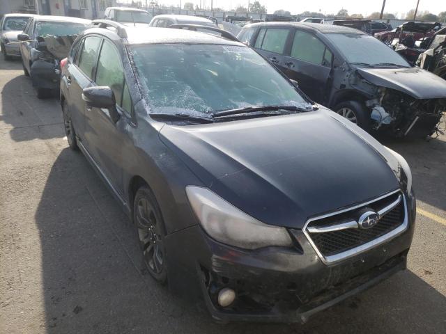 JF1GPAU60F8204313 - 2015 SUBARU IMPREZA SP BLACK photo 1