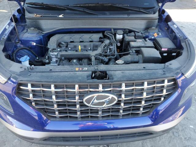 KMHRC8A37MU084219 - 2021 HYUNDAI VENUE SEL BLUE photo 7