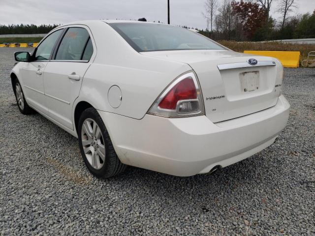 3FAHP081X8R216323 - 2008 FORD FUSION SEL WHITE photo 3