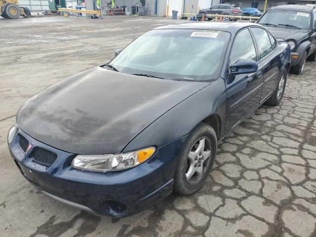 1G2WP52K21F111878 - 2001 PONTIAC GRAND PRIX ლურჯი ფოტო 2
