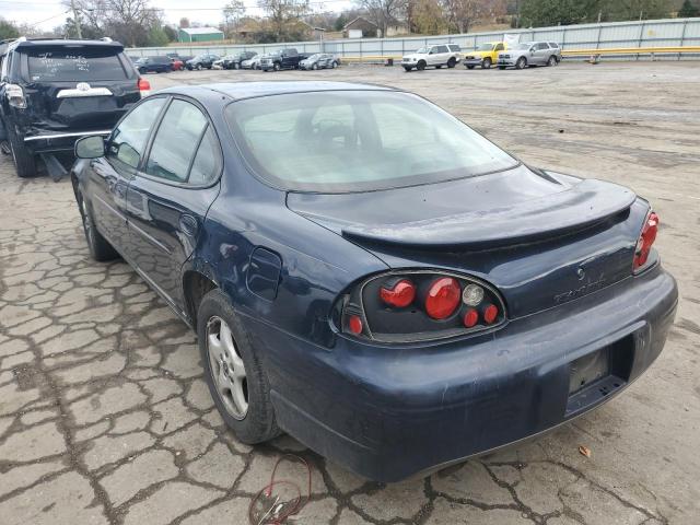 1G2WP52K21F111878 - 2001 PONTIAC GRAND PRIX ლურჯი ფოტო 3