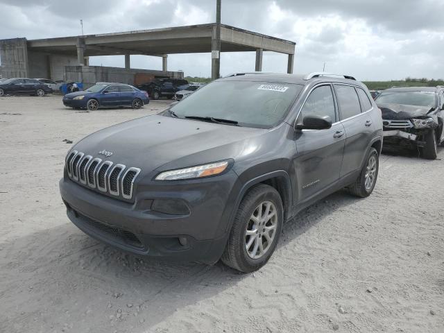 1C4PJLCB8GW288187 - 2016 JEEP CHEROKEE L GRAY photo 2