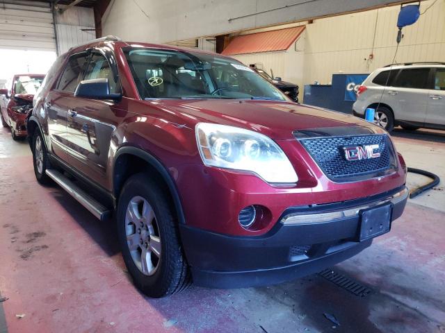 1GKLVKED0AJ213049 - 2010 GMC ACADIA SL RED photo 1