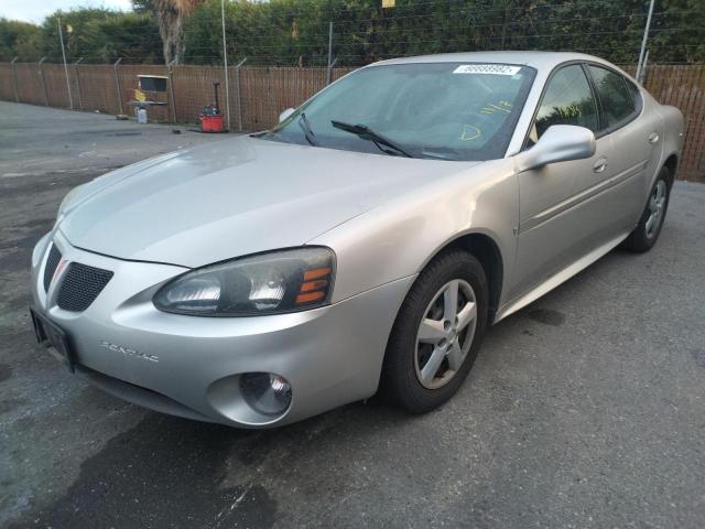 2G2WP552861263058 - 2006 PONTIAC GRAND PRIX ვერცხლისფერი ფოტო 2