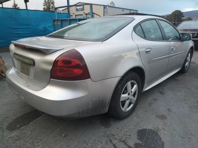 2G2WP552861263058 - 2006 PONTIAC GRAND PRIX ვერცხლისფერი ფოტო 4