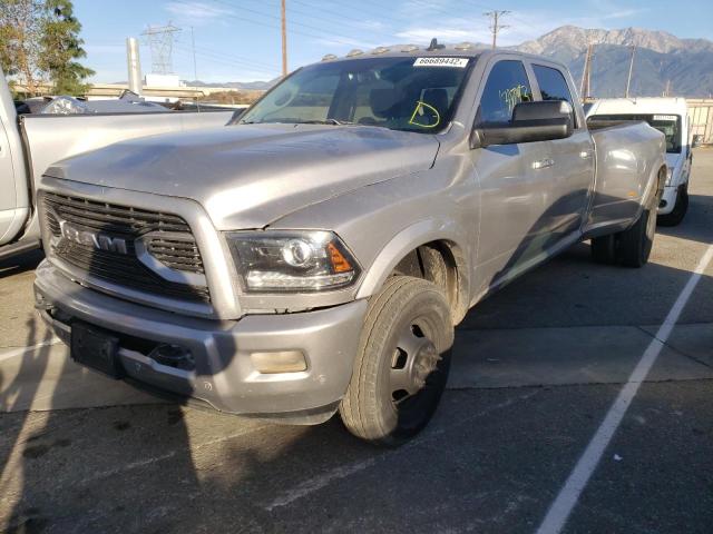3C63RRHL0JG352697 - 2018 RAM 3500 SLT GRAY photo 2