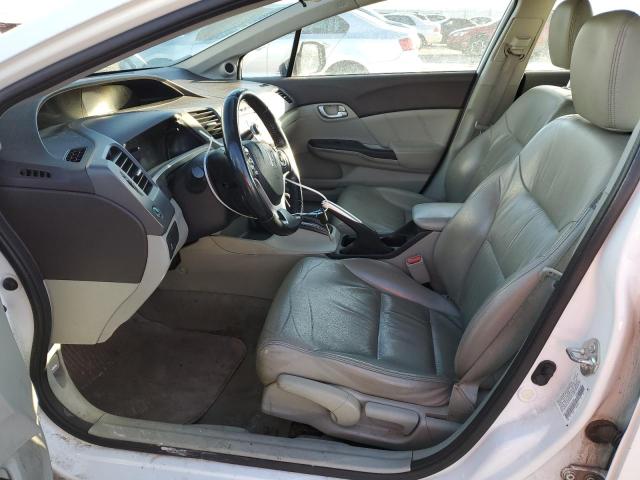 2HGFB2F97CH542249 - 2012 HONDA CIVIC EXL 白色 照片 7